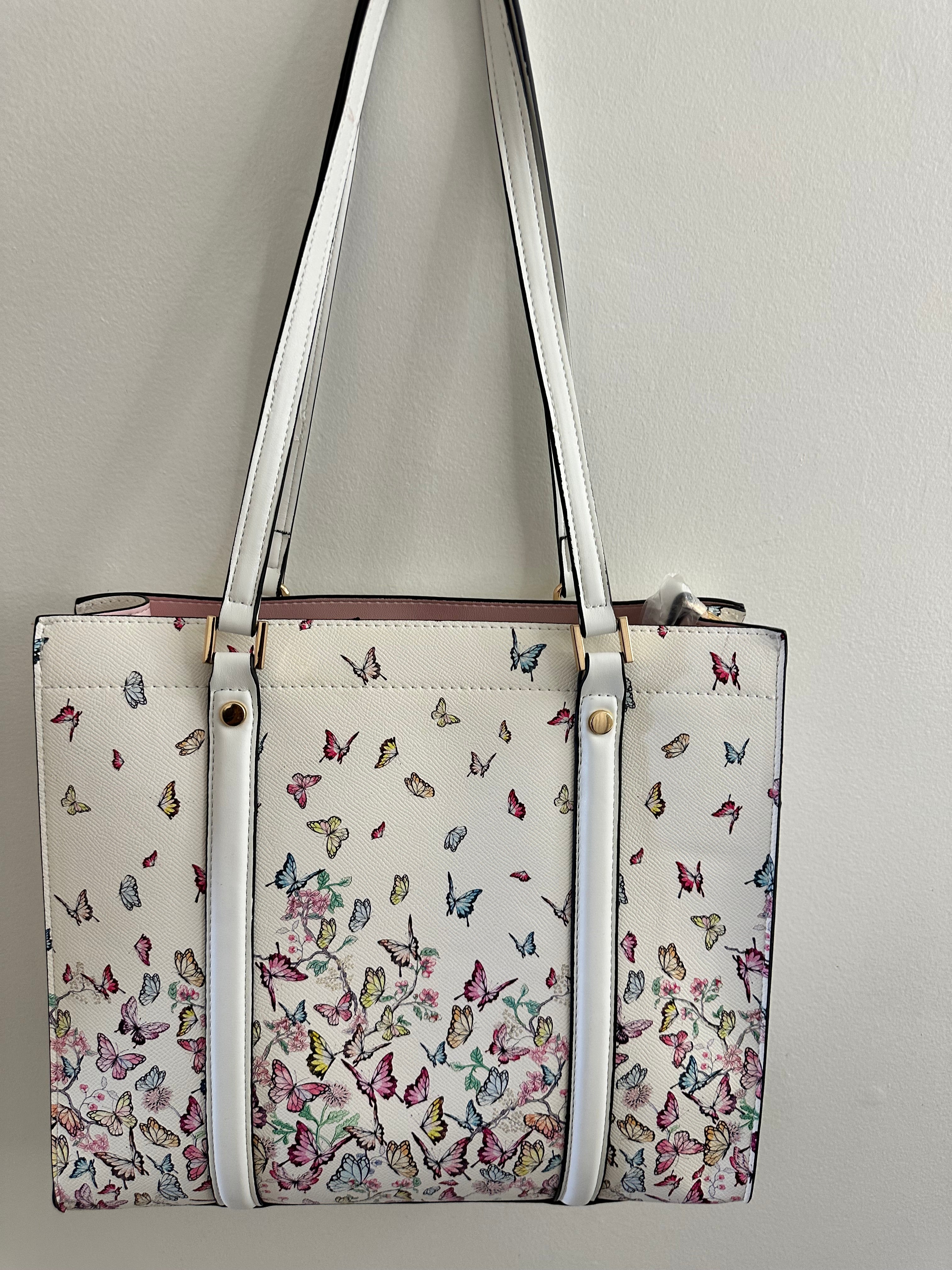 Multicolored Butterfly Bag