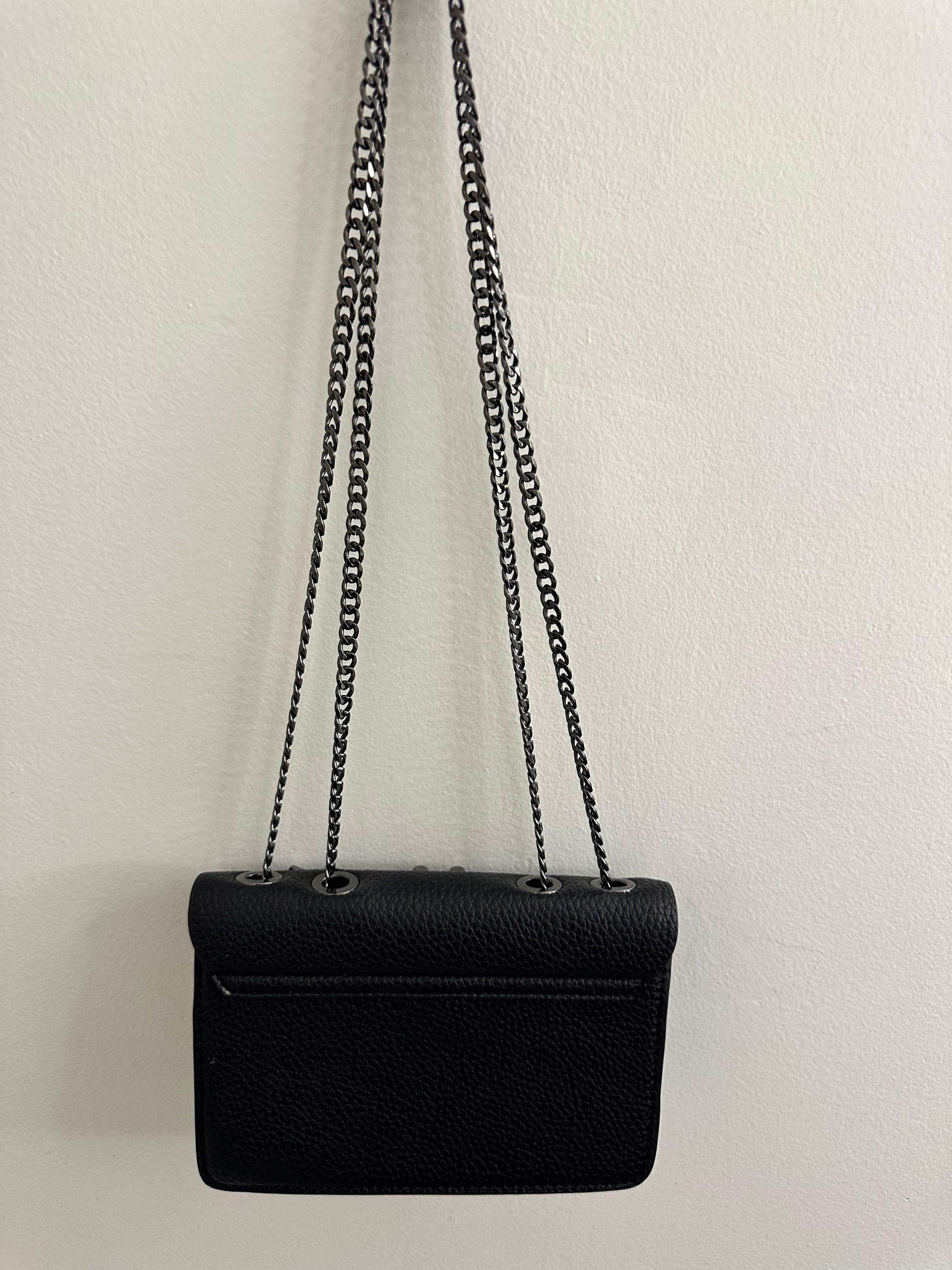 Studded Chain Crossbody Bag