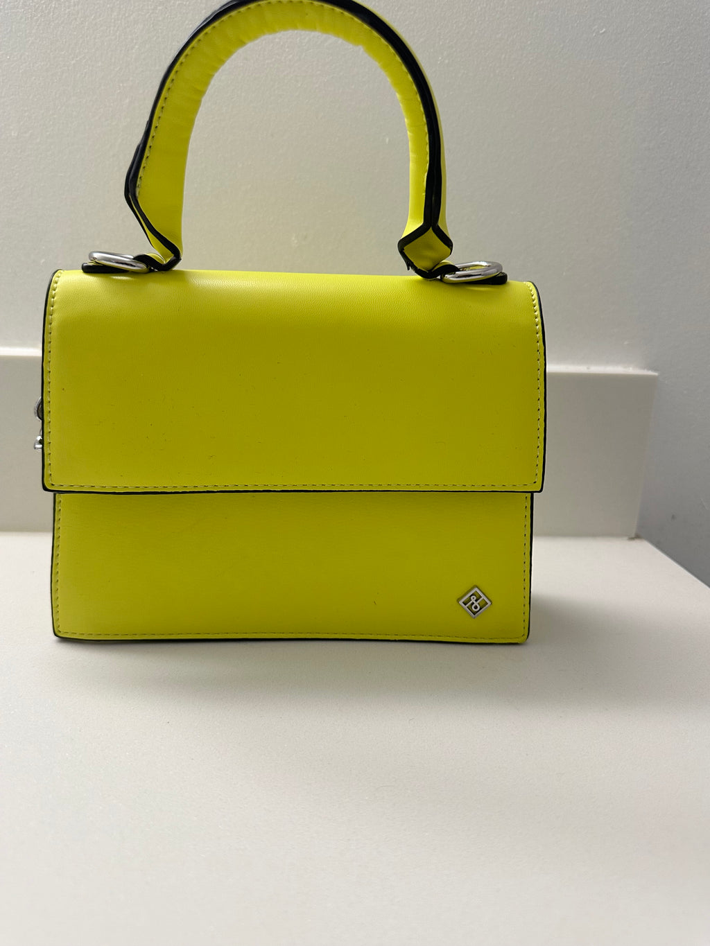 Neon Yellow Handle Bag